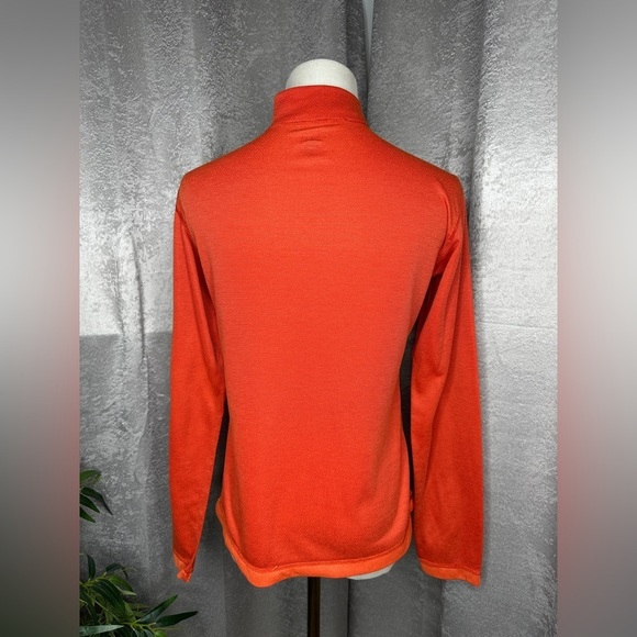 Patagonia Women’s Capilene Half-Zip Sweatshirt Pullover Orange Sz M - Picture 7 of 10